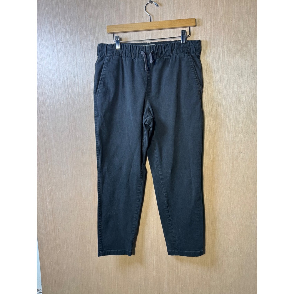 Everlane Organic Cotton Black Drawstring Casual Pants Womens‎ Size M